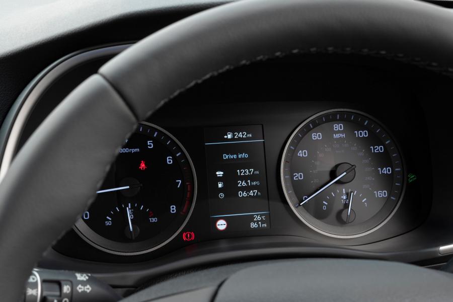 Панель приборов Hyundai Tucson (TL) 2018 года  (UK) (фото 12 из 40)